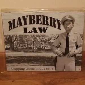 Mayberry Law Sign